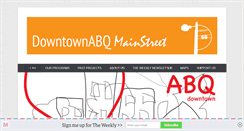 Desktop Screenshot of downtownabq.com